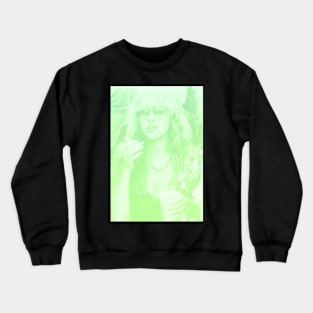 Stevie Nicks mode green Crewneck Sweatshirt